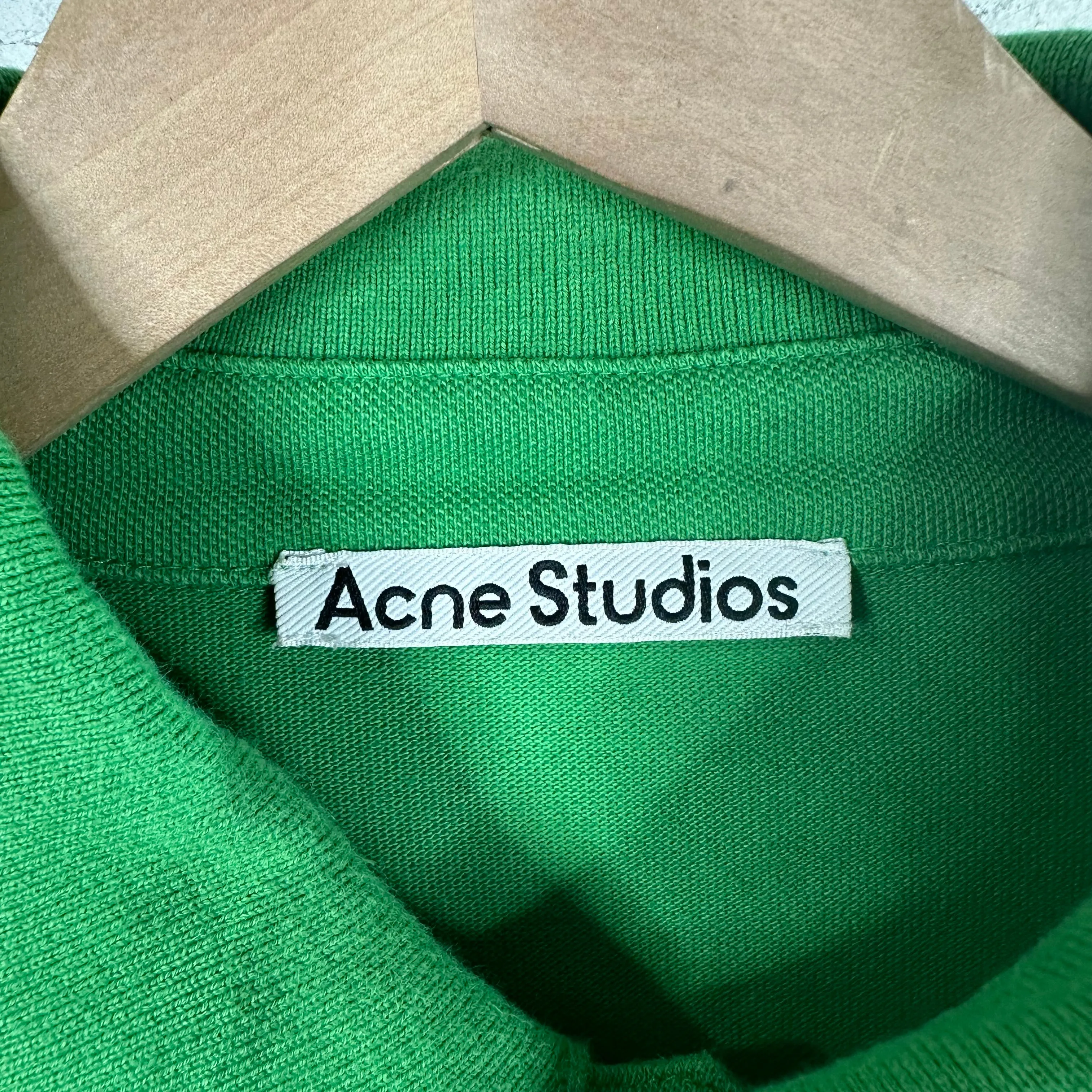 Acne Studios Bubble Logo Polo Shirt