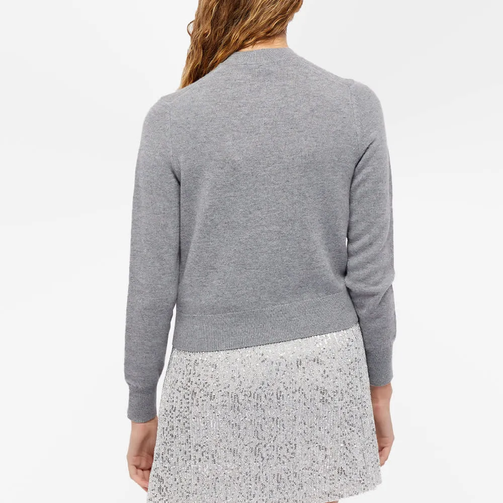 Acne Studios Keva Face Slim Fit Cardigan Jumper