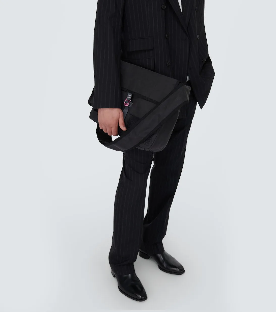 Acne Studios messenger bag, gray