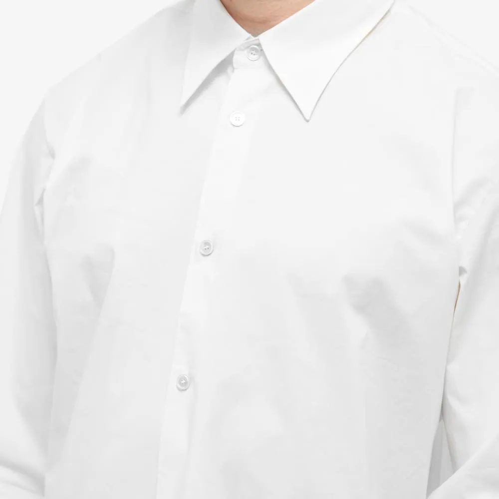Acne Studios Salo poplin shirt, white