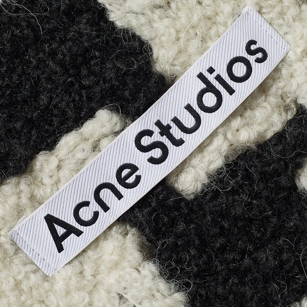 Acne Studios Vadik Houndstooth Scarf