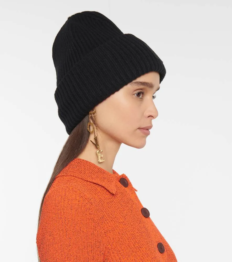 Acne Studios wool hat, black