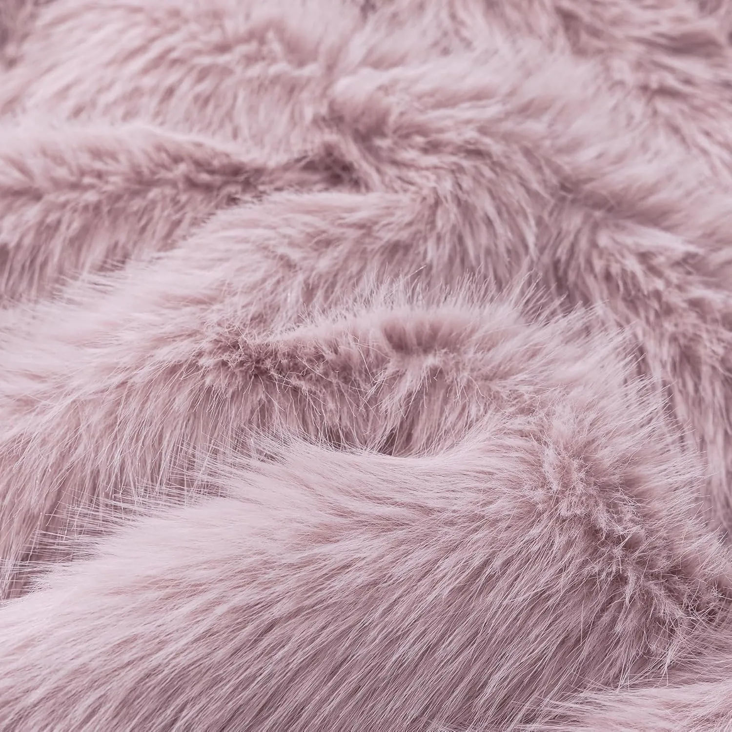 Amazhiyu Women's Faux Fur Cropped Coat Long Sleeve Open Front Winter Jacket