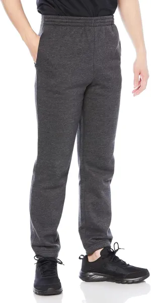 Amazon Essentials Sweatpants for Men, Fleece, Closed Bottom (Available in Big and Tall)