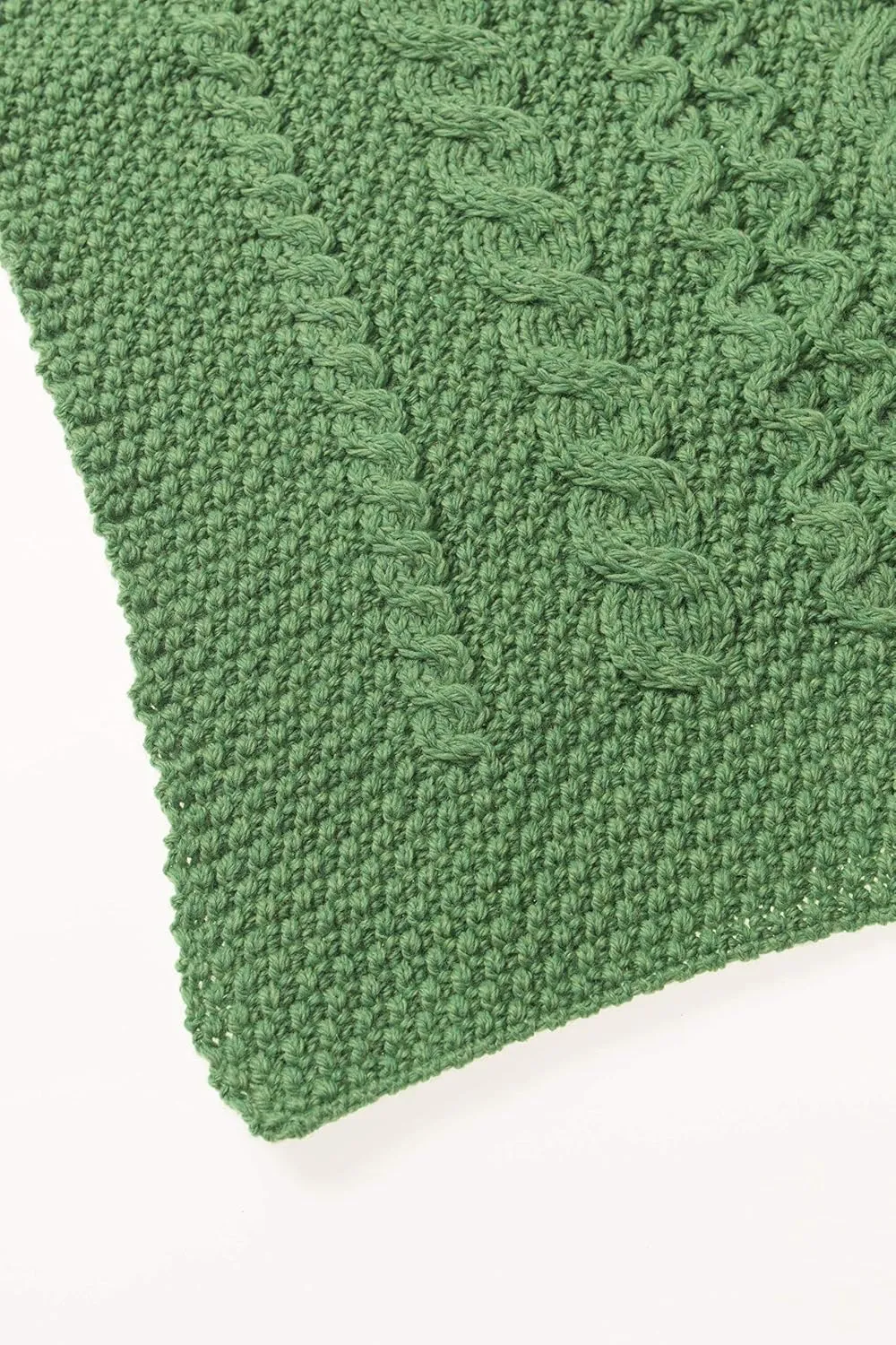Aran Crafts Kid's Irish Cable Knitted Soft Cape Poncho (100% Merino Wool)