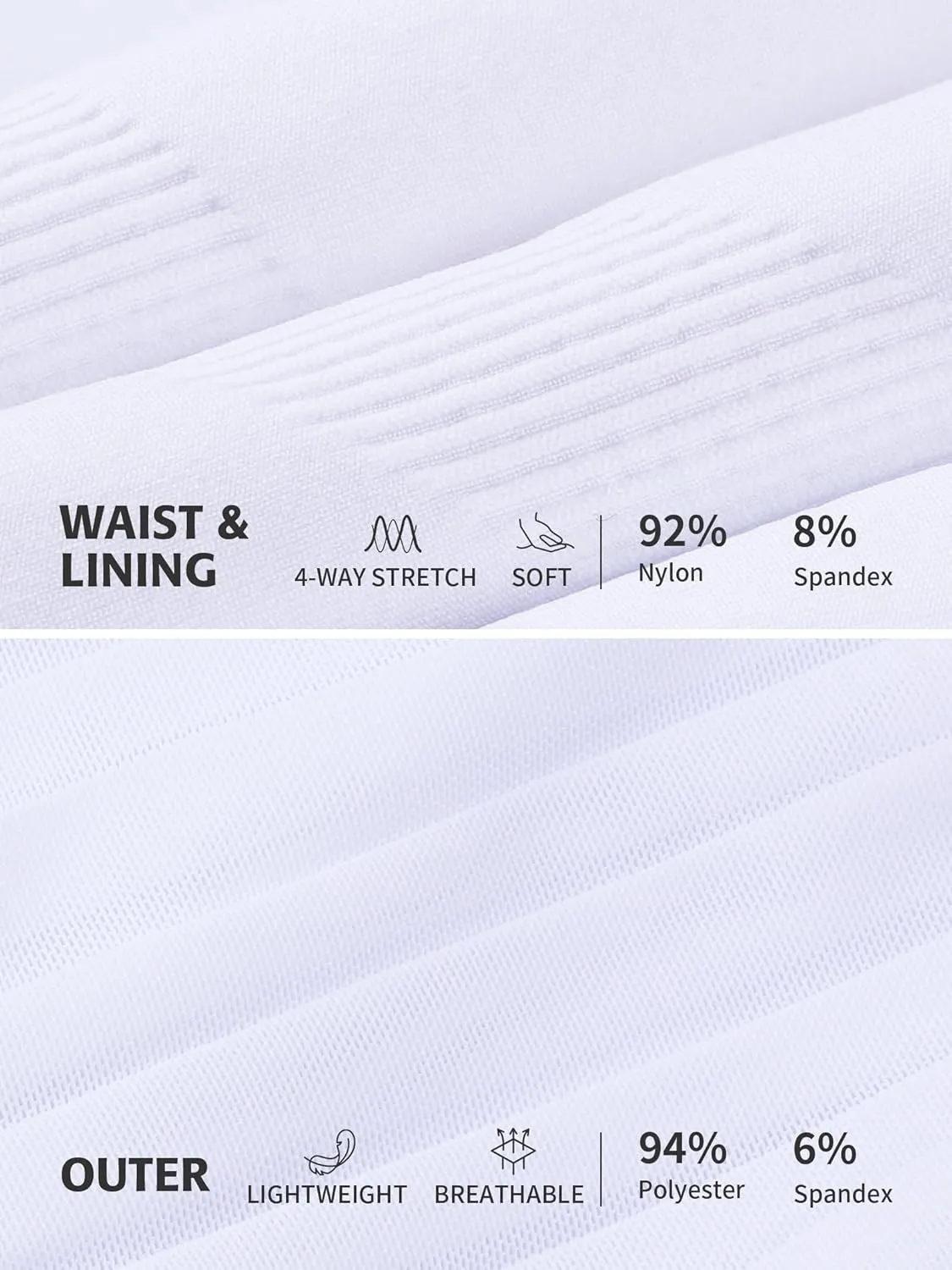 ATTRACO Pleated Tennis Skirts for Women with Shorts High Waisted Golf Athletic Skorts Lightweight Workout Skirts