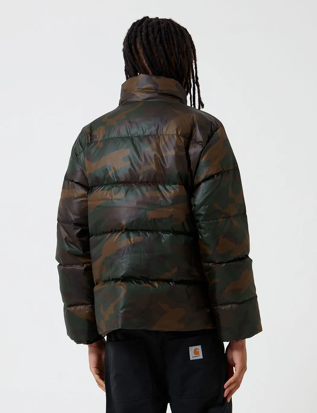 Carhartt-WIP Deming Jacket - Evergreen Camo/Brick