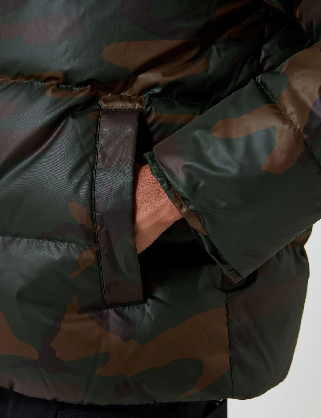 Carhartt-WIP Deming Jacket - Evergreen Camo/Brick