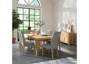 Chelsea Fabric Dining Chairs(Pre-order Charcoal)
