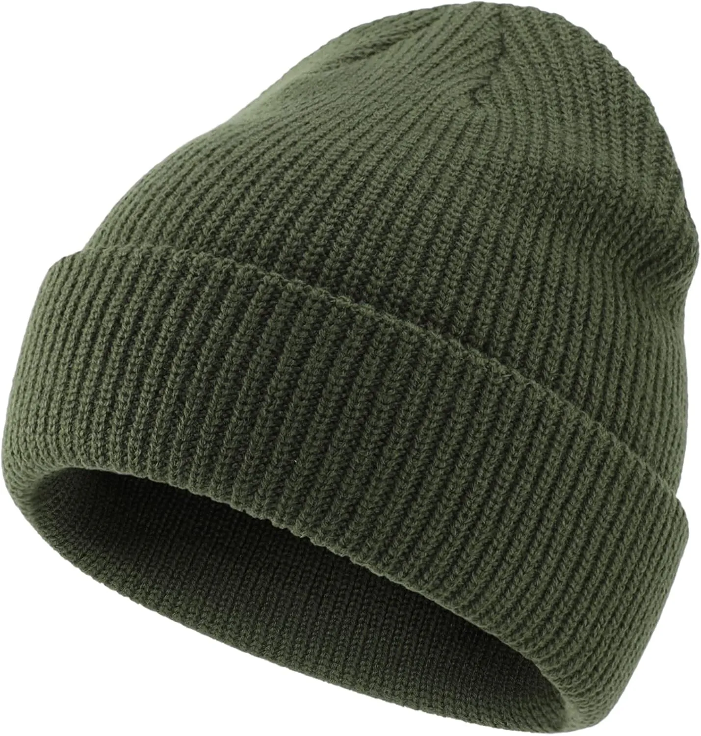 Connectyle Classic Men's Warm Winter Hats Acrylic Knit Cuffed Beanie Cap Daily Beanies Watch Hat