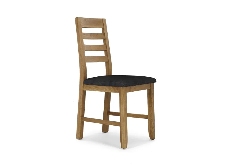 Edson Oak Dining Chairs W/Seat Option