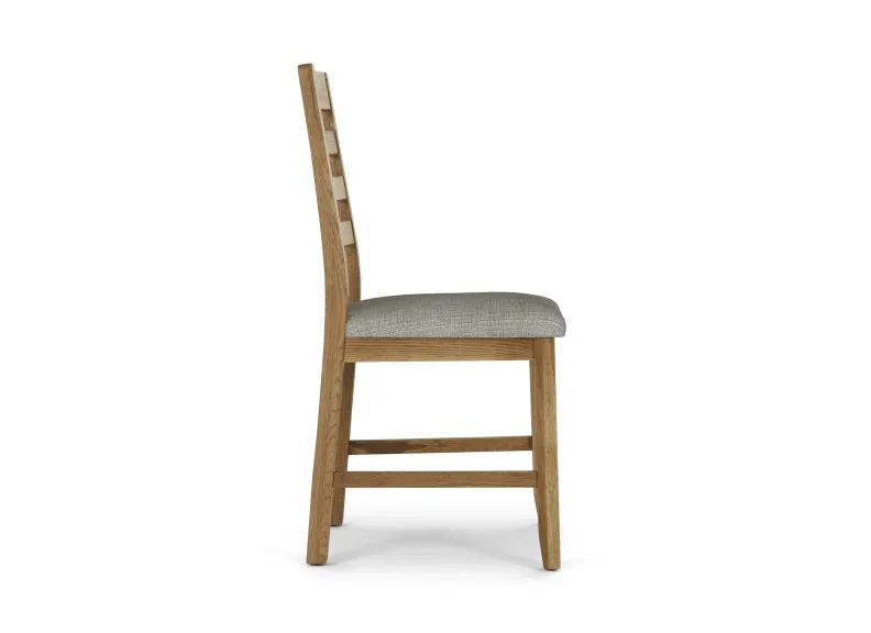 Edson Oak Dining Chairs W/Seat Option