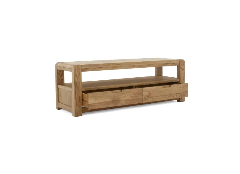 Edson Oak Entertainment Unit