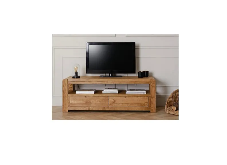 Edson Oak Entertainment Unit