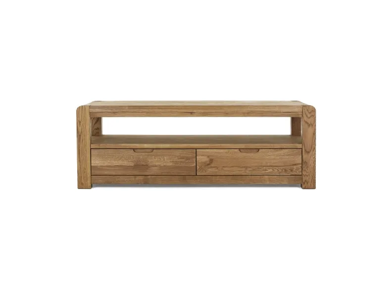Edson Oak Entertainment Unit