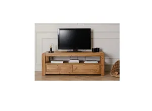 Edson Oak Entertainment Unit