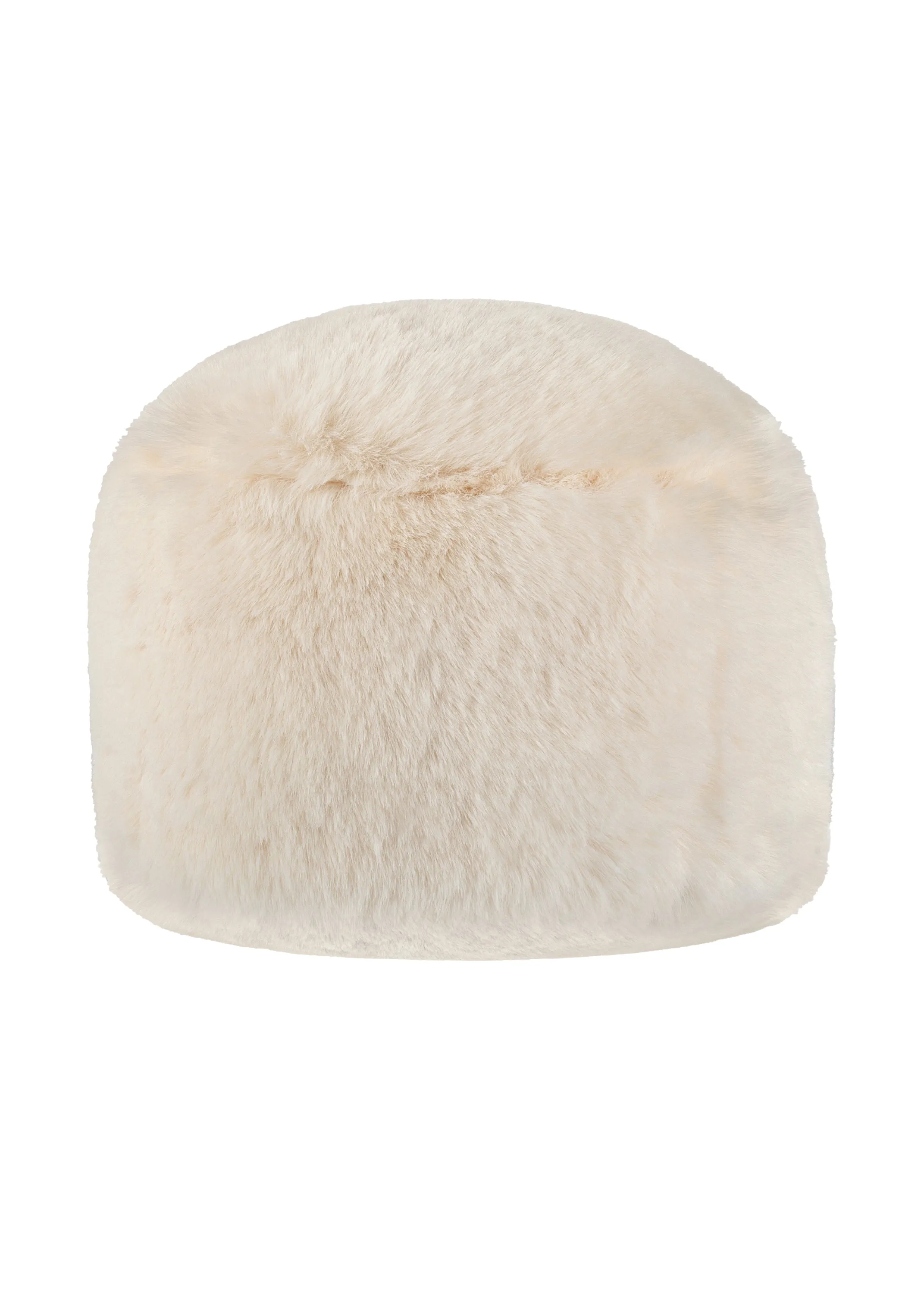 Faux Mouton Kossack in Ivory/Hessian