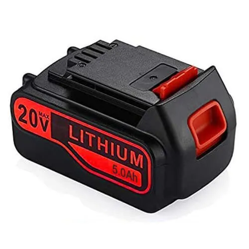 For Black and Decker 20V Battery 5Ah | LBXR2040 Lithium Battery 6 Pack