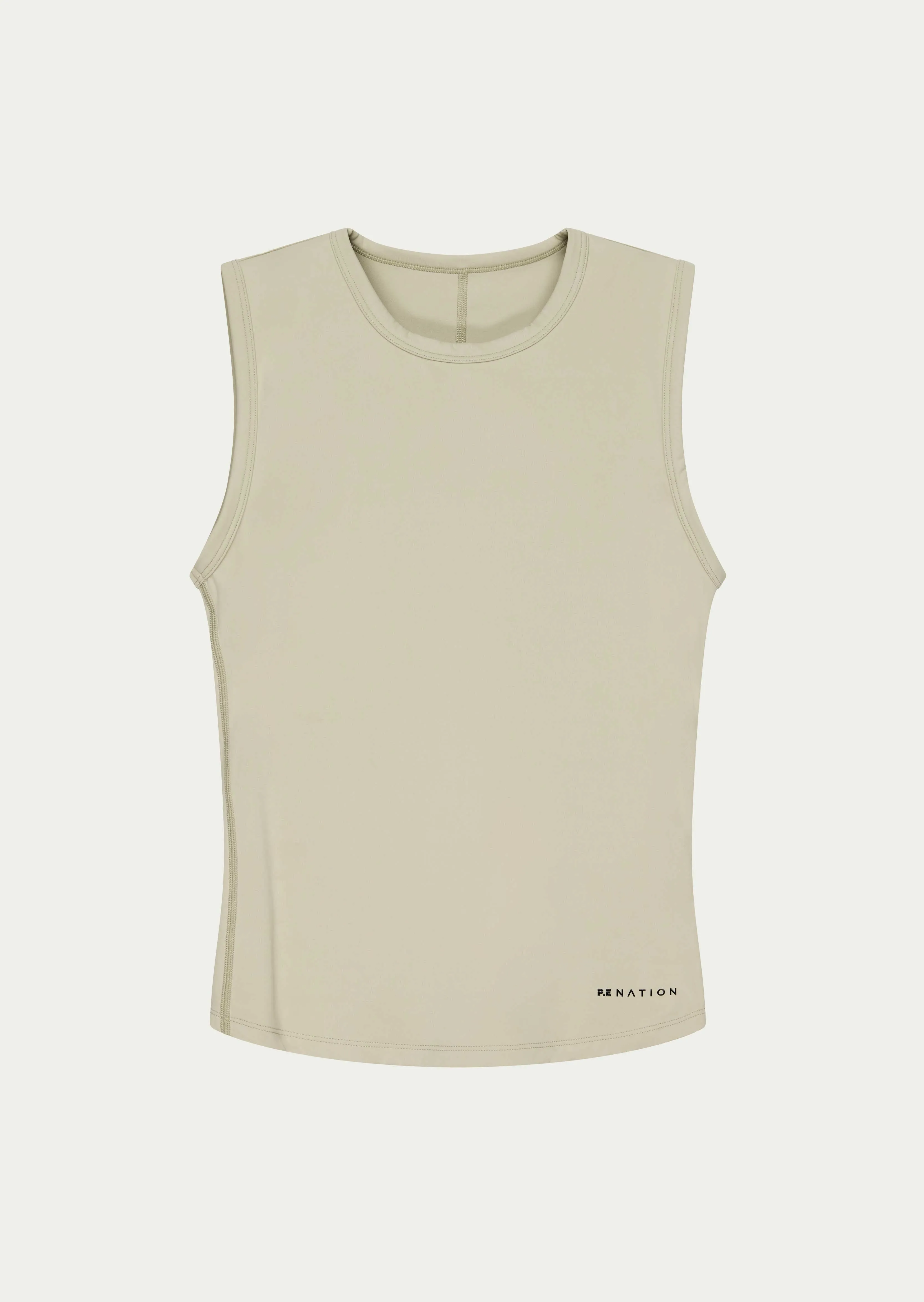 FOUNDATION MUSCLE TANK IN OVERCAST