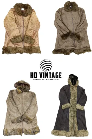HD248 Ladies Y2K Premium Afghan Coats -10 PCs