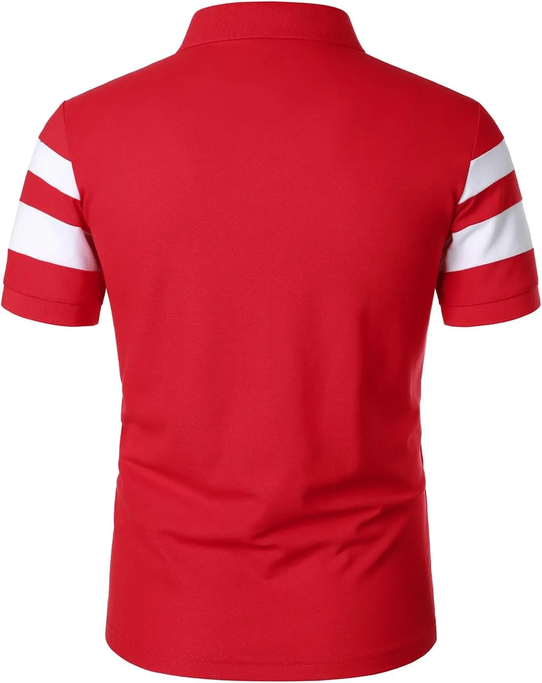 HOOD CREW Mens Short Sleeve Polo Shirts Stylish Design Summer T Shirt