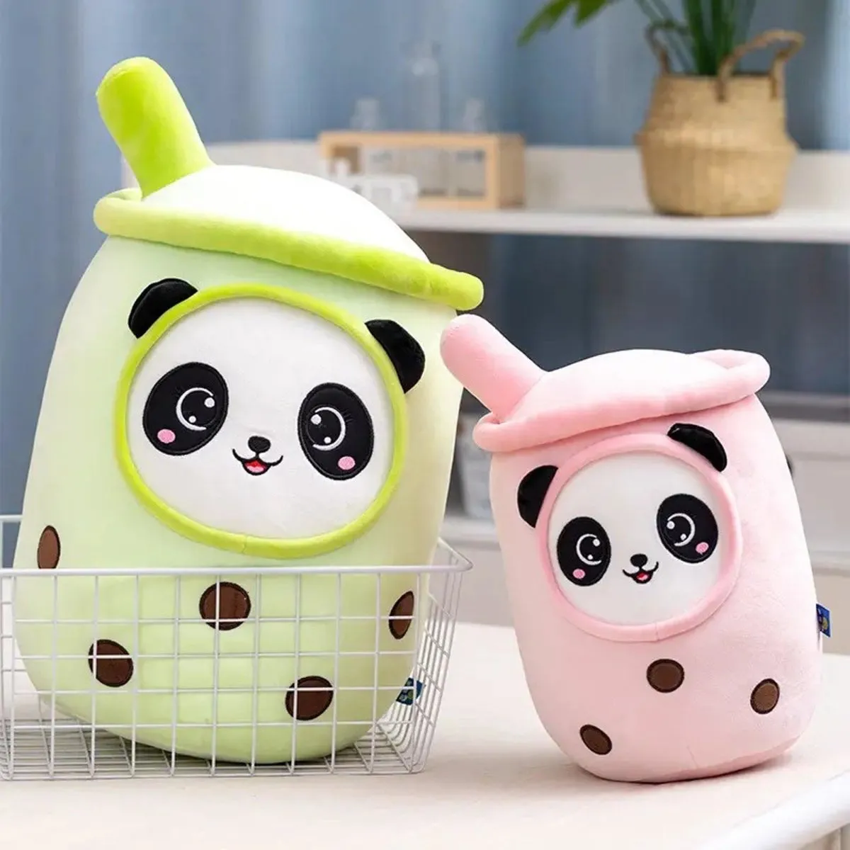 Kawaii Boba Bubble Tea Plush Toy Stuffed Animal