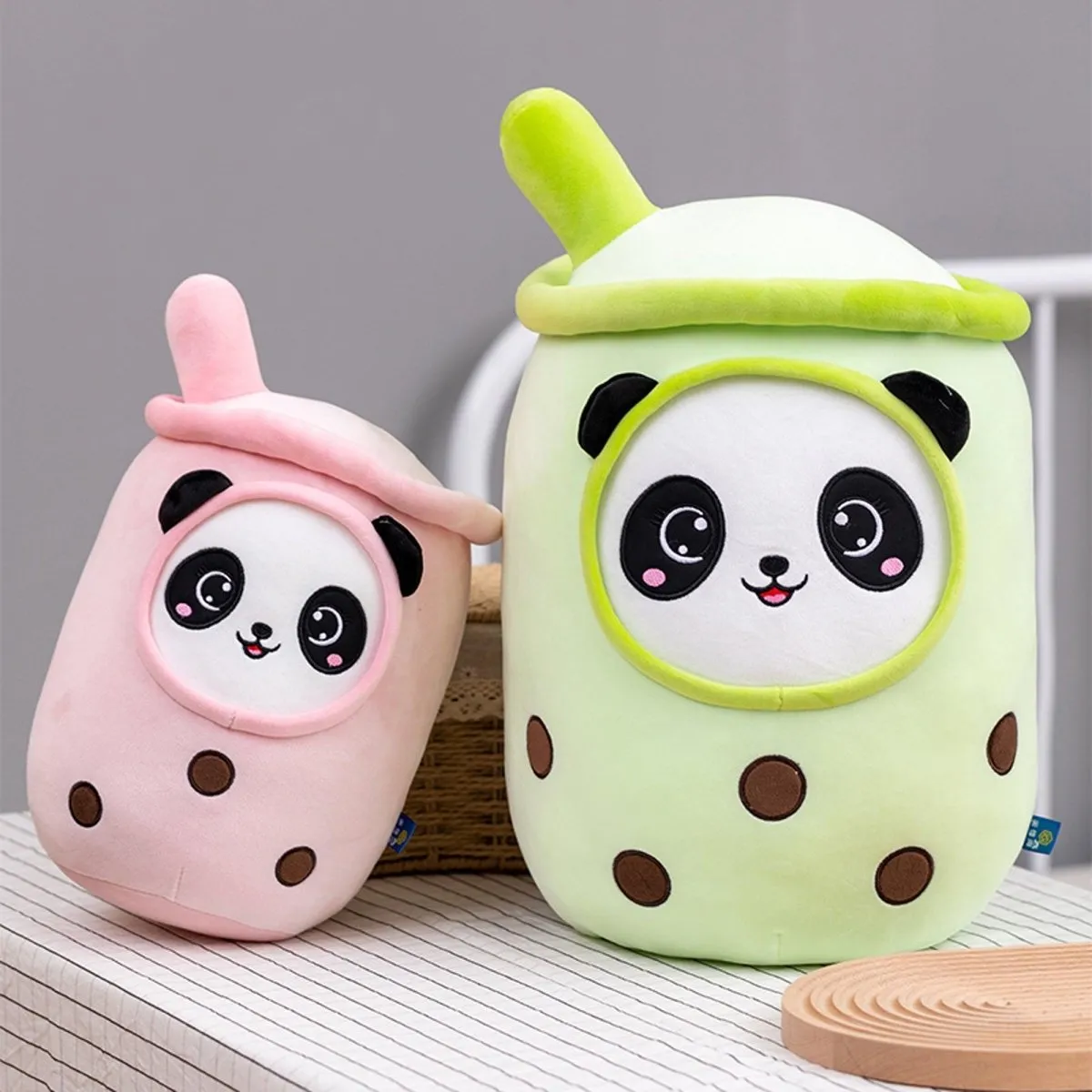 Kawaii Boba Bubble Tea Plush Toy Stuffed Animal