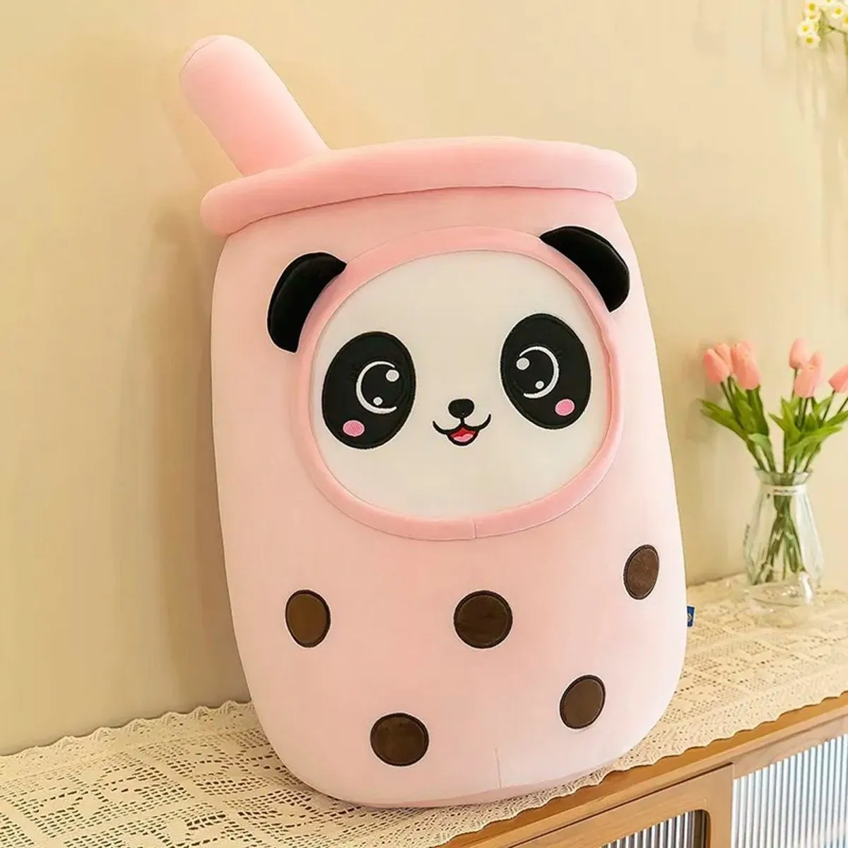 Kawaii Boba Bubble Tea Plush Toy Stuffed Animal
