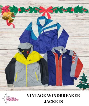 Nike, Adidas, Sergio Tacchini, Puma, Kappa & Lotto Windbreakers/Jackets 10 pcs