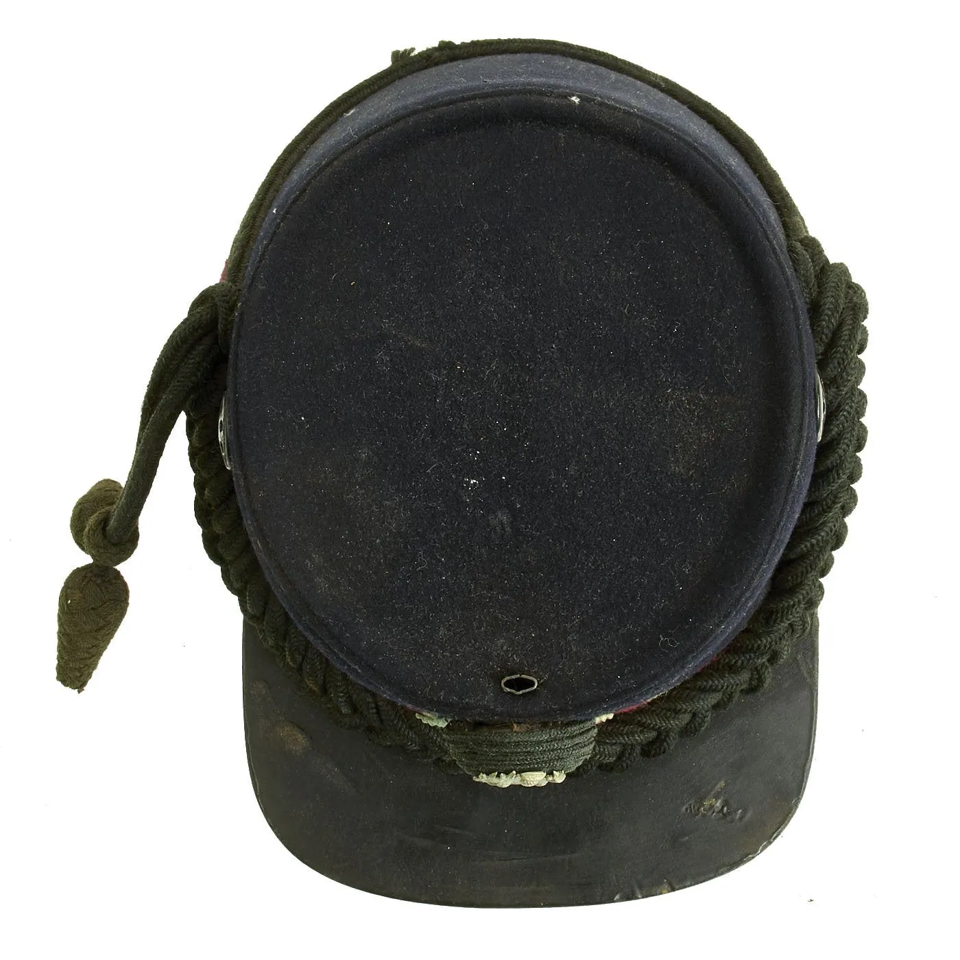 Original British Victorian Era Scottish Highland Light Infantry Shako - Dated 1900