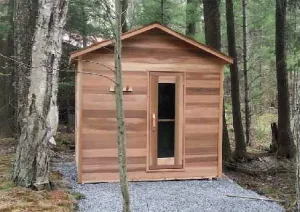 Outdoor Cabin Sauna 6 x 7