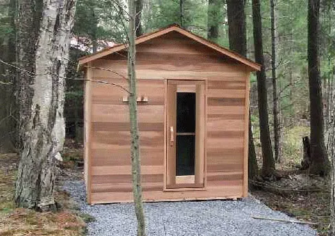 Outdoor Cabin Sauna 6 x 7