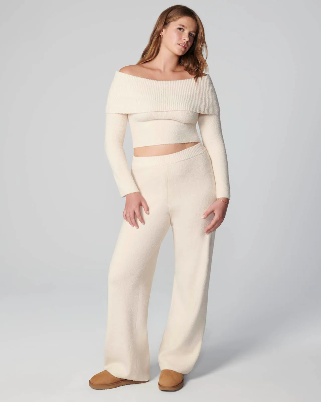 Plush Wide Leg Pant