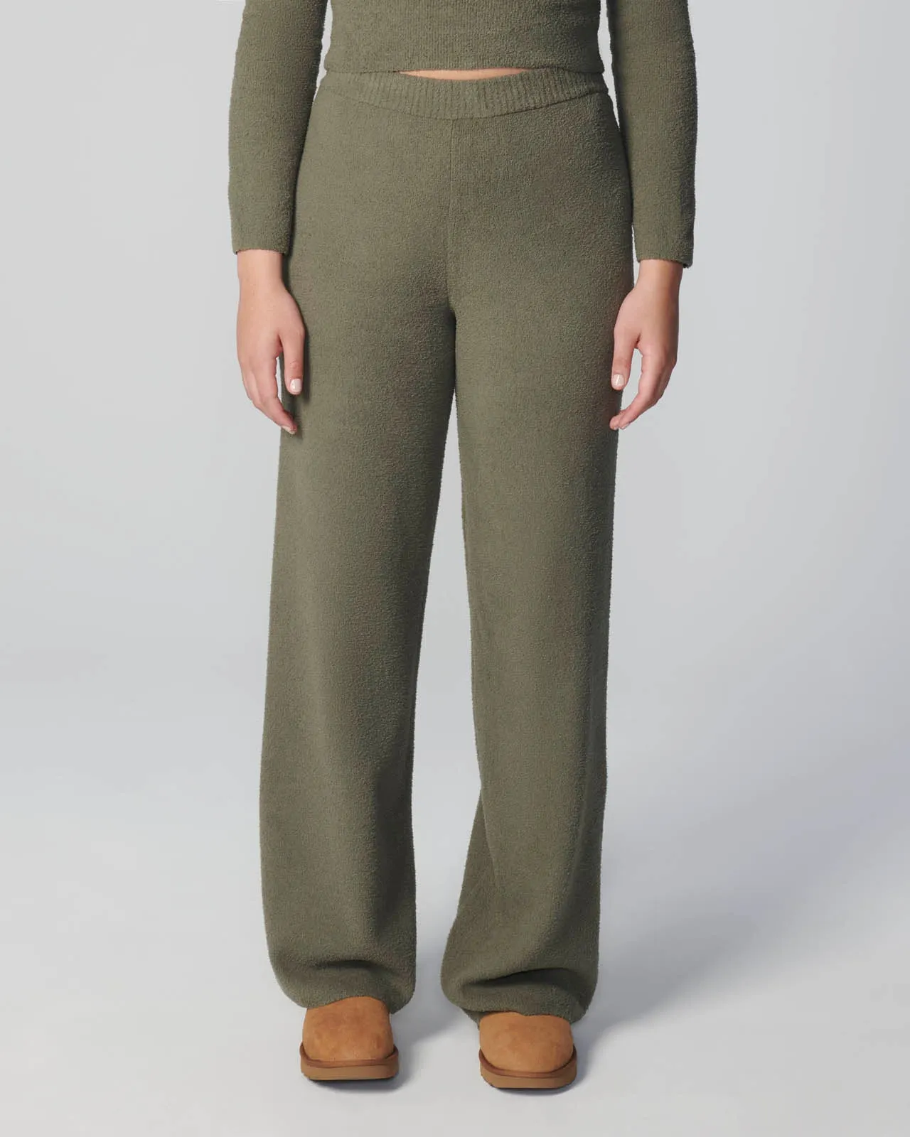 Plush Wide Leg Pant