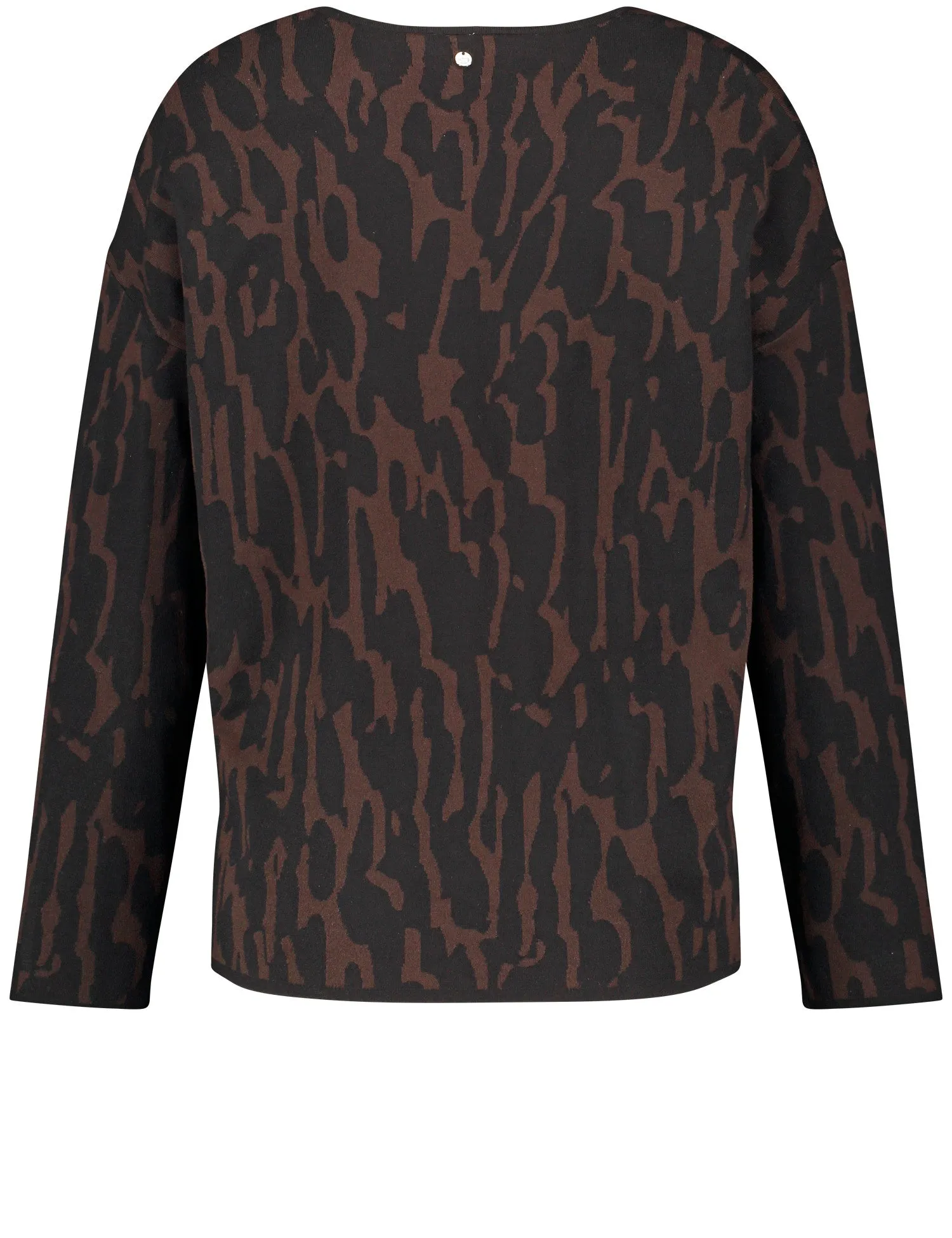 Pullover with Leopard Print