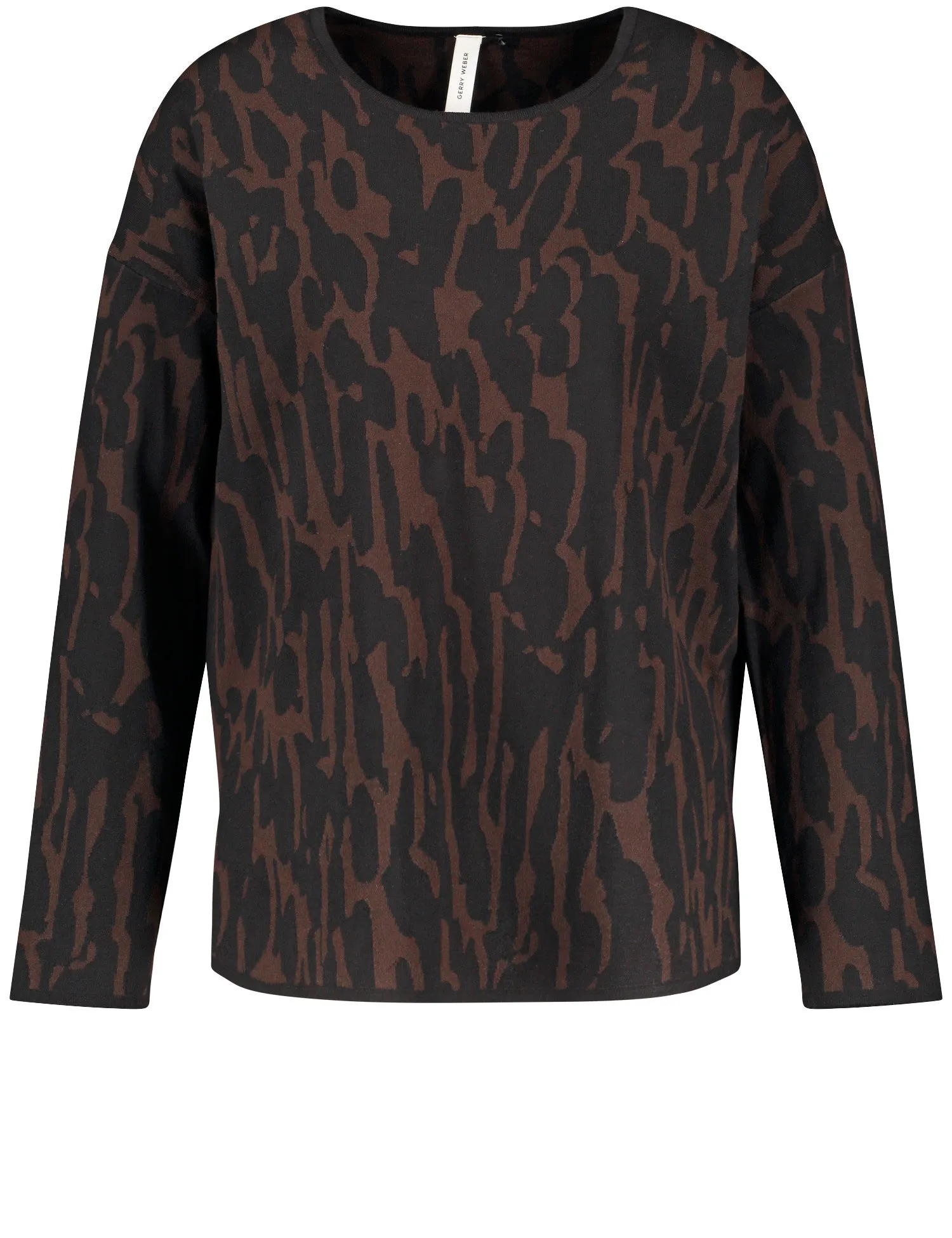 Pullover with Leopard Print
