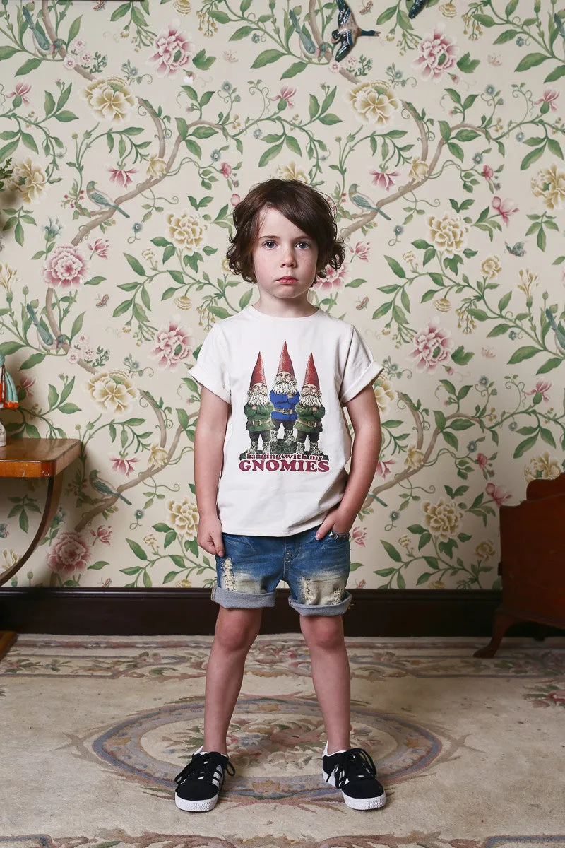 Rock Your Kid Heavy Metal Denim Shorts