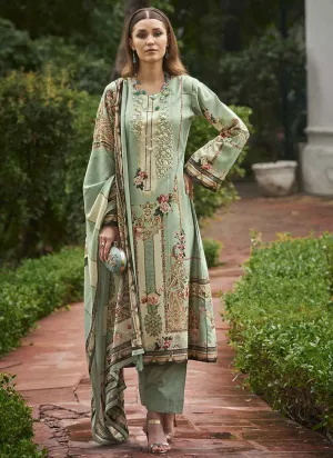 Sadhana Unstitched Pashmina Winter Suit Material for Ladies