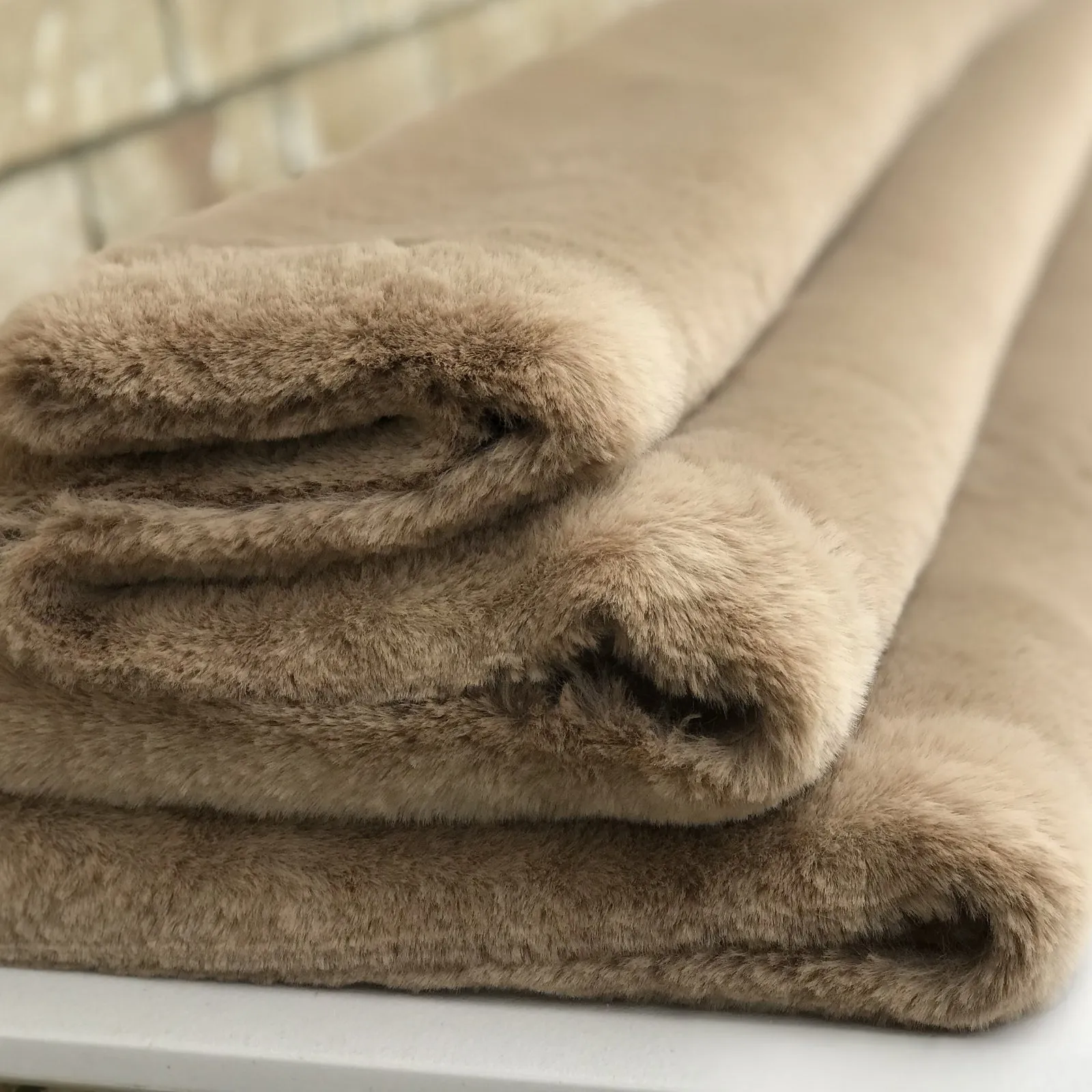 Silky Cocoa - Powder Soft Faux Fur