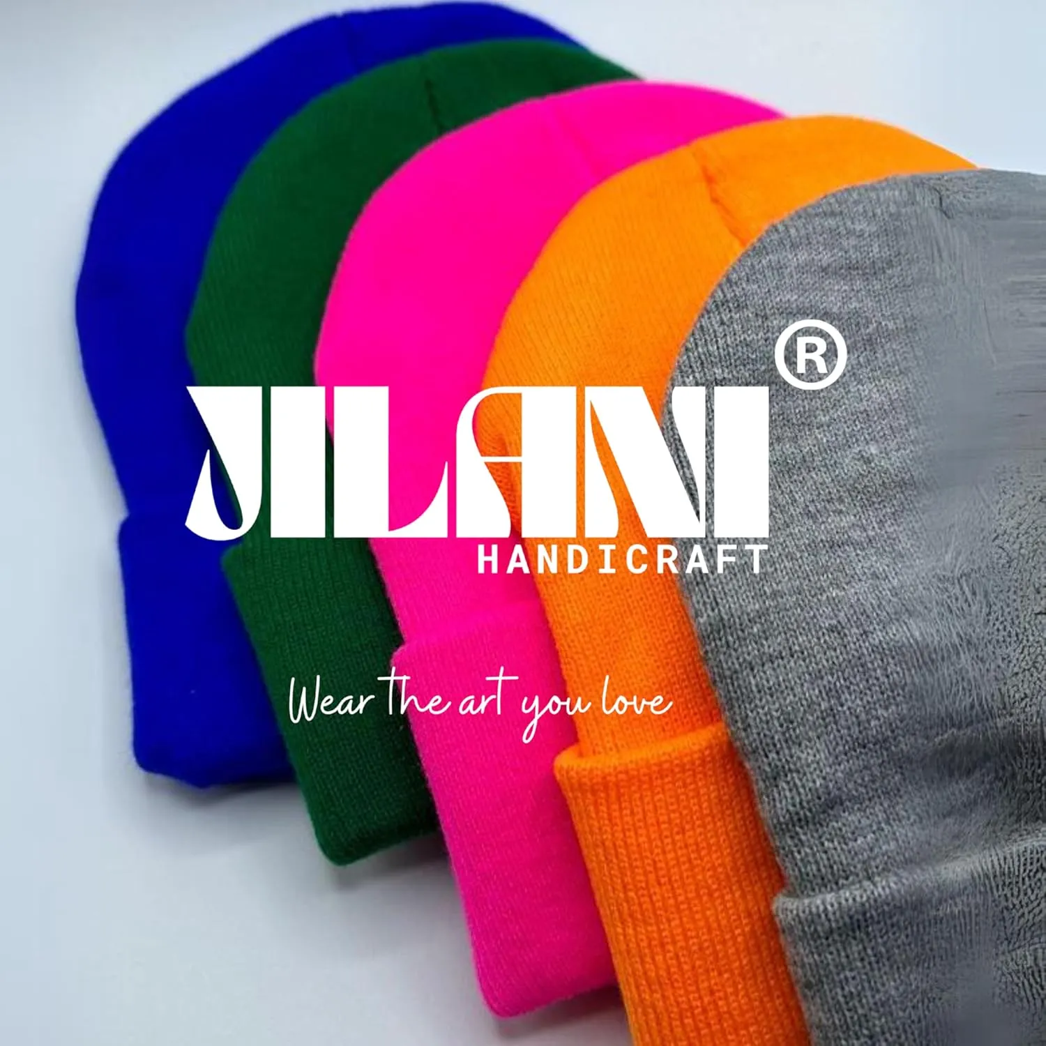 Soft Multicolor Winter Hats, Knitted Beanie Hats for Women & Men Knit Cuffed Beanies Women Plain Beanies