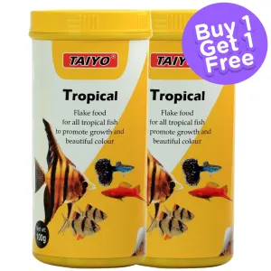 Taiyo Tropical Flake Fish Food (Limited Shelf Life)(Buy 1 Get 1)