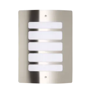 Todd Satin Nickel Outdoor Wall Light