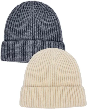 Toddler Beanie Baby Hat Boys Girls Beanies, Wool Cuffed Warm Infant Kids Winter Hats Children Knit Caps
