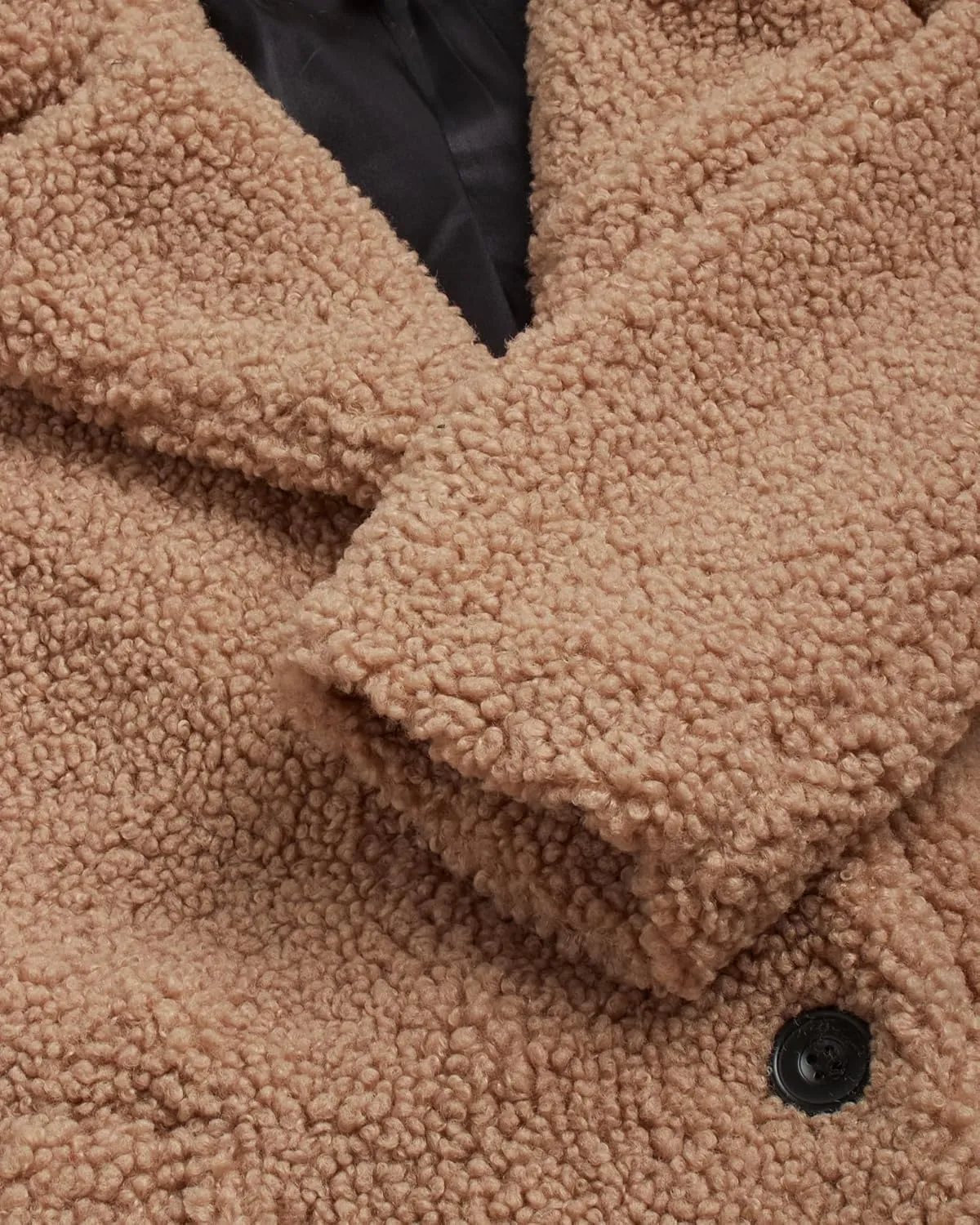 URBAN REPUBLIC Women's Sherpa Coat - Cozy Textured Sherpa Button Up Winter Jacket - Warm Outerwear Coats for Women (S-XL)