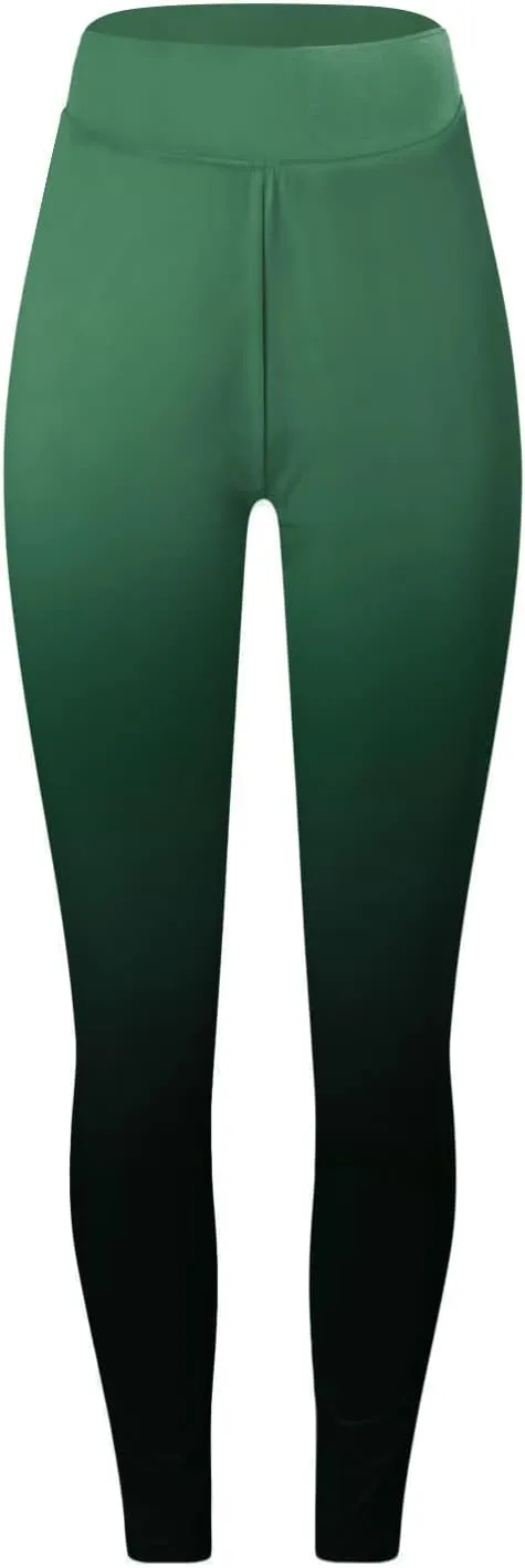 Women's High Waisted Tummy Control Leggings Buttery Soft Stretchy Pants Tummy Control Workout Yoga Tights Activewear