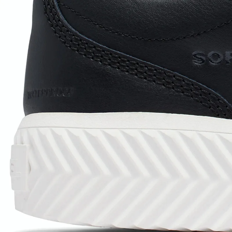 Women's Ona Ave Low Sneaker Waterproof Black/Sea Salt