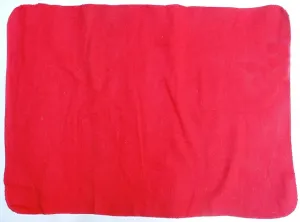 Woolen mat for meditation - Red Colored